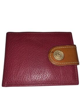Women's Tilley Leather Wallet One Size Red and Brown